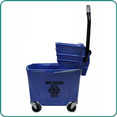 Janitorial Supplies Mop Bucket - Mop Bucket W/SP Wringer 35QT Blue Structural Foam